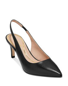 【送料無料】 コールハーン レディース パンプス シューズ Women's Vandam Pointed Toe Slingback High Heel Pumps Black