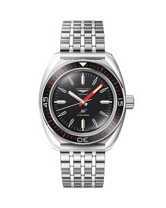 �����W�� ���f�B�[�X �A�N�Z�T���[ �r���v Longines Ultra Chron Chronometer 43mm Black/Silver �u���b�N