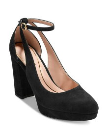 【送料無料】 コールハーン レディース パンプス シューズ Women's Remi Platform Block Heel Pumps Black Suede