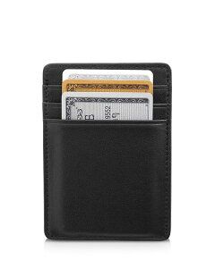 ���C�X ���f�B�[�X �A�N�Z�T���[ ���z ���U�[ ROYCE New York Leather Magnetic Money Clip Wallet Black �u���b�N