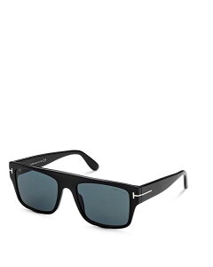 yz gEtH[h Y TOXEACEFA ANZT[ Dunning Rectangular Sunglasses 55mm Black/Blue