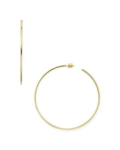 ANA fB[X ANZT[ sAXECO AQUA Large Hoop Earrings in 18K Gold-Plated Sterling Silver or Sterling Silver - 100% Exclusive Gold S[h