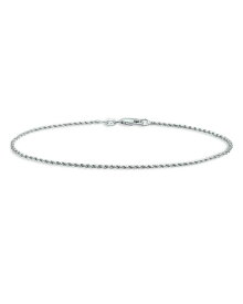 【送料無料】 アクア レディース ブレスレット・バングル・アンクレット アクセサリー Rope Chain Bracelet - 100% Exclusive Silver