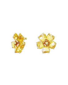 【送料無料】 スワロフスキー レディース ピアス・イヤリング アクセサリー Florere Statement Earrings Yellow