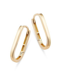 ���[�� & ���h�E ���f�B�[�X �A�N�Z�T���[ �s�A�X�E�C�������O Moon & Meadow 14K Yellow Gold Square Tube Hoop Earrings Gold �S�[���h