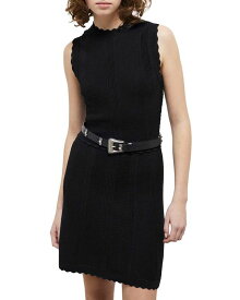 【送料無料】 ザ・クープルス レディース ワンピース トップス Romantic Mixed Knit Dress Black