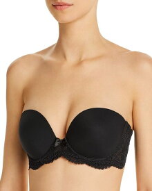 【送料無料】 シモーヌペレール レディース ブラジャー アンダーウェア Caresse Strapless Underwire Bra Black