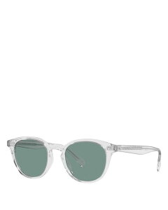 Io[s[vY fB[X ANZT[ TOXEACEFA Oliver Peoples Desmon Round Sunglasses 50mm Gray/Green Polarized Solid O[