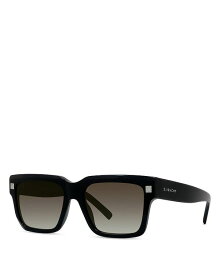 【送料無料】 ジバンシー レディース サングラス・アイウェア アクセサリー GV Day Square Sunglasses 55mm Black/Brown Gradient