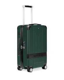 【送料無料】 モンブラン メンズ スーツケース バッグ Trolley Cabin Compact Four Wheel Suitcase Green