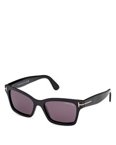 yz gEtH[h fB[X TOXEACEFA ANZT[ Mikel Square Sunglasses 54mm Black/Purple Solid