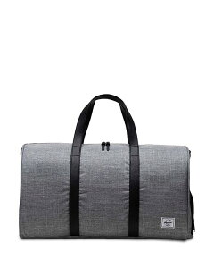 �n�[�V�F���T�v���C �����Y �o�b�O �{�X�g���o�b�O Herschel Supply Co. Novel Duffle Bag Raven CrossHatch