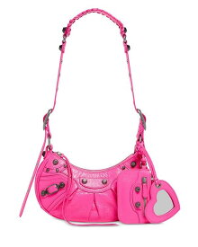 【送料無料】 バレンシアガ レディース ショルダーバッグ バッグ Le Cagole XS Shoulder Bag Fluo Pink