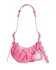 【送料無料】 バレンシアガ レディース ショルダーバッグ バッグ Le Cagole Charm Extra Small Leather Shoulder Bag Bright Pink
