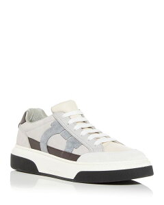 【送料無料】 フェラガモ メンズ スニーカー シューズ Men's Cassina Low Top Sneakers Bianco 511