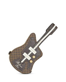 【送料無料】 バルマン レディース ショルダーバッグ バッグ Mini Monogram Guitar Shoulder Bag Brown Multi/Gold