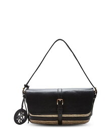 【送料無料】 アルチュザラ レディース ショルダーバッグ バッグ Watermill Leather Flap Shoulder Bag Natural/Black