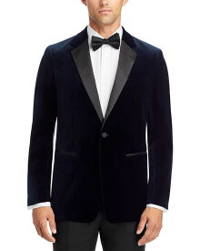 【送料無料】 セオリー メンズ ジャケット・ブルゾン アウター Chambers Velvet Slim Fit Dinner Jacket Baltic