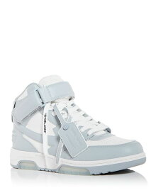 【送料無料】 オフ-ホワイト メンズ スニーカー シューズ Men's Out Of Office Mid Top Sneakers White Grey