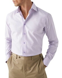 【送料無料】 エトン メンズ シャツ トップス Contemporary Fit Textured Shirt Light Purple