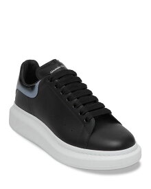 【送料無料】 アレキサンダー・マックイーン メンズ スニーカー シューズ Men's Lace Up Sneakers Black/Silver