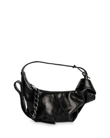 【送料無料】 ザディグ エ ヴォルテール レディース ショルダーバッグ バッグ Le Cecilia Small Smooth Leather Shoulder Bag Noir