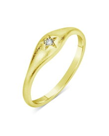 【送料無料】 メイラティ レディース リング アクセサリー 14K Yellow Gold Diamond Star Ring Gold