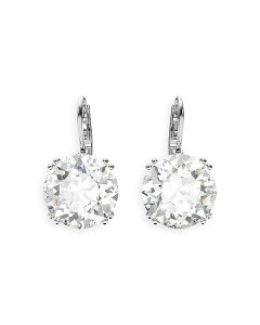 XtXL[ fB[X ANZT[ sAXECO Swarovski Millenia Crystal Drop Earrings in Rhodium Plated White/Silver