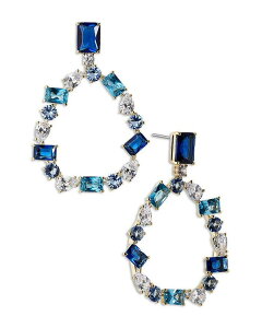 yz ifB[ fB[X sAXECO ANZT[ Blue Stone Circle Drop Earrings Blue