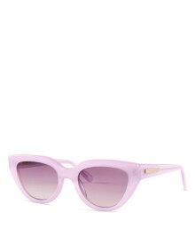 【送料無料】 ラブスハックファンシー レディース サングラス・アイウェア アクセサリー Ellana Cat Eye Sunglasses 53mm Pink/Pink Gradient