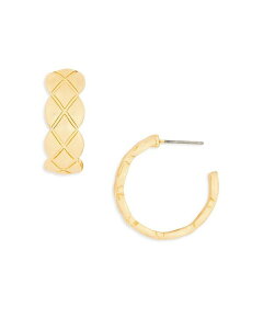 �A�N�A ���f�B�[�X �A�N�Z�T���[ �s�A�X�E�C�������O AQUA Crisscross Hoop Earrings in 16K Gold Plated - 100% Exclusive Gold �S�[���h