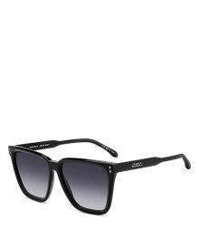 【送料無料】 イザベル マラン レディース サングラス・アイウェア アクセサリー Cat Eye Sunglasses 58mm Black/Gray Gradient