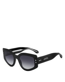 【送料無料】 イザベル マラン レディース サングラス・アイウェア アクセサリー Cat Eye Sunglasses 54mm Black/Gray Gradient