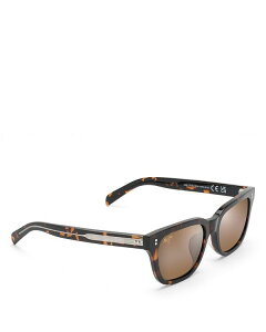 yz }ECW fB[X TOXEACEFA ANZT[ Likeke Polarized Square Sunglasses 54mm Havana/Brown Polarized Solid