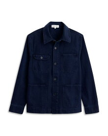 【送料無料】 アレックスミル メンズ ジャケット・ブルゾン アウター Garment Dyed Denim Work Jacket Dark Navy