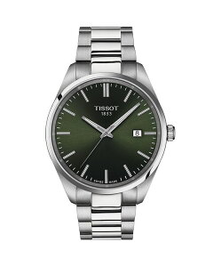 �e�B�\�b�g ���f�B�[�X �A�N�Z�T���[ �r���v Tissot PR100 Classic Watch 40mm Green/Silver �O���[��