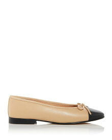 【送料無料】 ジェフリー キャンベル レディース パンプス シューズ Women's Arabesque Cap Toe Ballet Flats Natural Black