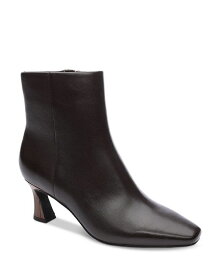 【送料無料】 サンクチュアリー レディース ブーツ・レインブーツ シューズ Women's Sleek Kitten Heel Ankle Booties Java