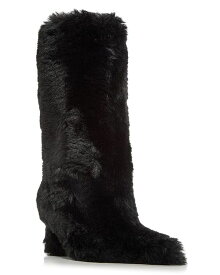 【送料無料】 ジェフリー キャンベル レディース ブーツ・レインブーツ シューズ Women's Fuzzie Faux Fur High Heel Boots Black