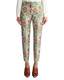 【送料無料】 エトロ レディース カジュアルパンツ ボトムス Floral Jacquard Ankle Pants Multiflower
