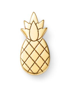 ]C`bR fB[X ANZT[ sAXECO Zoe Chicco 14K Yellow Gold Itty Bitty Symbols Pineapple Single Stud Earring Gold S[h