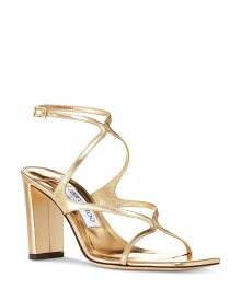 【送料無料】 ジミーチュー レディース サンダル シューズ Women's Azie 85 High Heel Sandals Gold