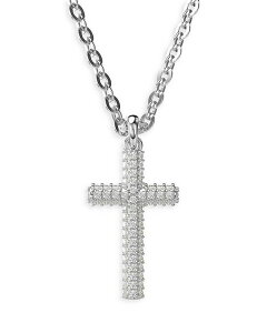 XtXL[ fB[X ANZT[ lbNXE`[J[Ey_ggbv [X Swarovski Insigne Crystal Cross Pendant Necklace 14.96-17.72" Silver Vo[
