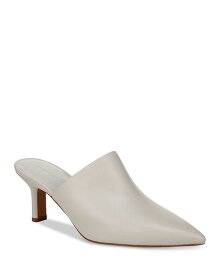 【送料無料】 ヴィンス レディース サンダル シューズ Women's Penelope Leather Pointed Toe Mules Horchata White Leather