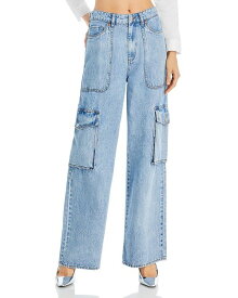 【送料無料】 ブランクニューヨーク レディース デニムパンツ ジーンズ ボトムス High Rise Wide Leg Cargo Jeans in All Heart All Heart