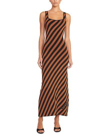 【送料無料】 スタウド レディース ワンピース トップス Katie Dress Black/Tan Seashore Stripe