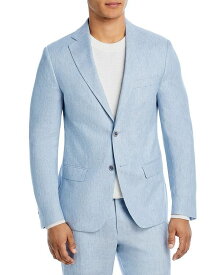 【送料無料】 ロバートグラハム メンズ ジャケット・ブルゾン アウター Delave Linen Slim Fit Suit Jacket Light Blue