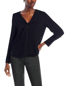 【送料無料】 ボス レディース シャツ トップス Bidinta Twist Front Top Black