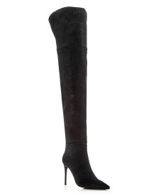 【送料無料】 ジェフリー キャンベル レディース ブーツ・レインブーツ シューズ Women's Pillar Over The Knee Boots Black Suede