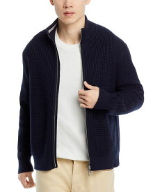 【送料無料】 セオリー メンズ ジャケット・ブルゾン アウター Gary Cashton Zip Front Sweater Jacket Baltic/ Force Gray